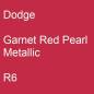 Preview: Dodge, Garnet Red Pearl Metallic, R6.